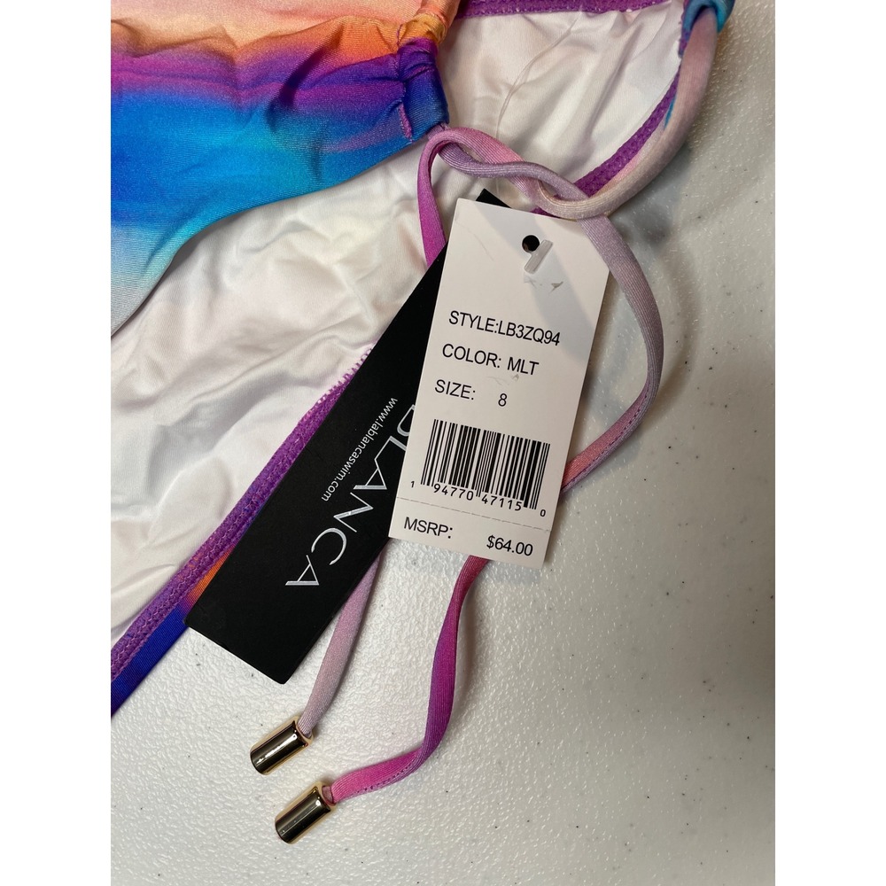 La Blanca Women's Side Tie Hipster Bikini Bottom, 8 - Picture 3 of 6
